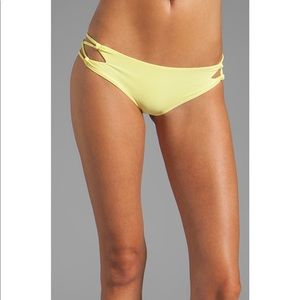 Acacia Swimwear NWT Kauai Bottom in Lemonade XS